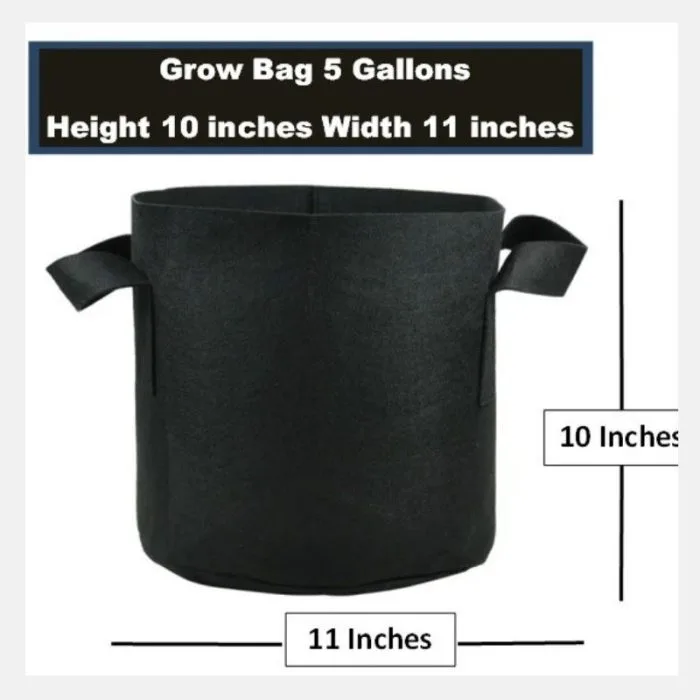 Grow Bag (10" * 11") with Handles